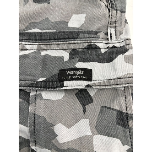 Camo Cargo Utility Shorts Gorpcore Y2K Tactical Military Relaxed Fit Mens 36 - Picture 11 of 11